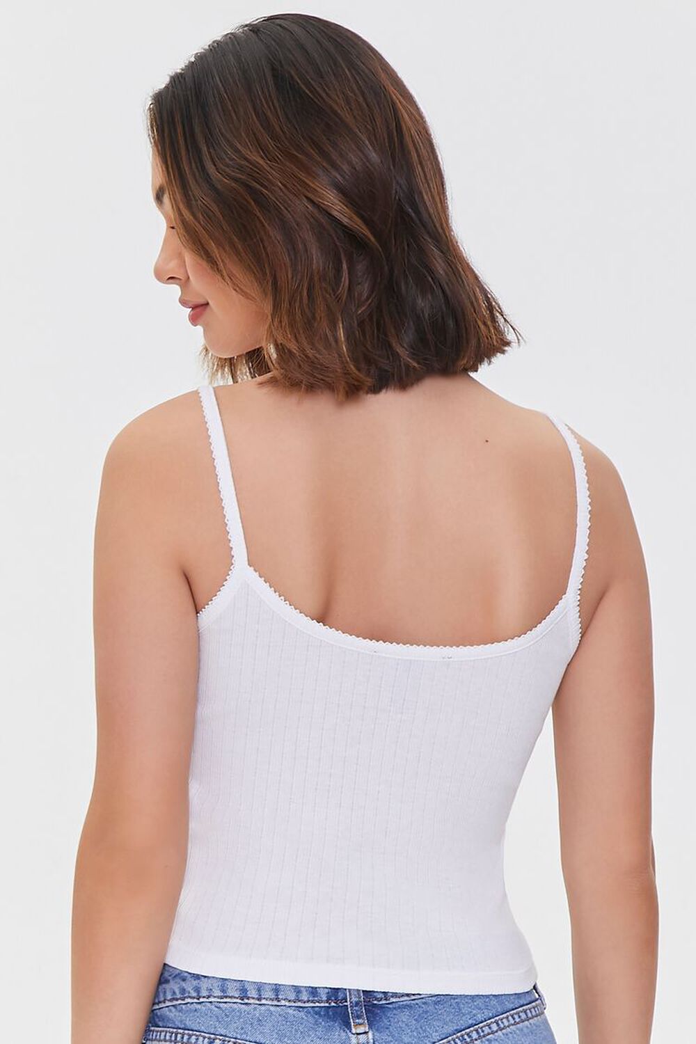 Camiseta tiras blanca marca Forever21