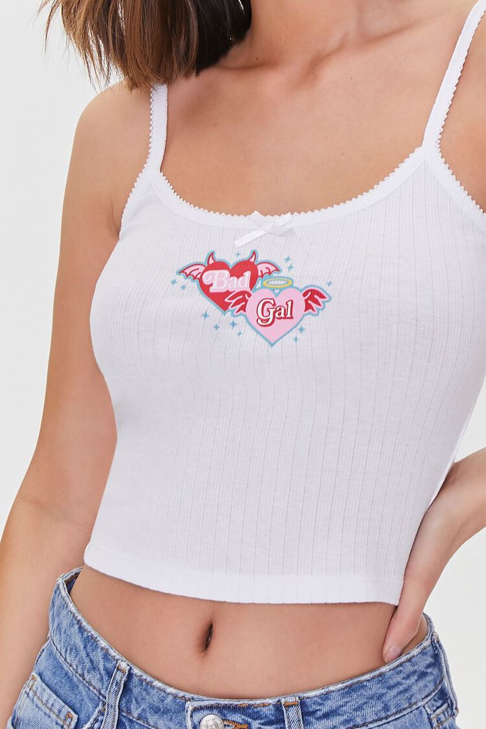 Camiseta tiras blanca marca Forever21