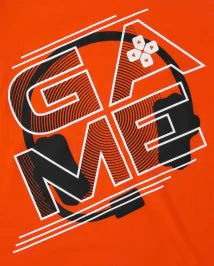 Camiseta naranja para niño marca chidrens place