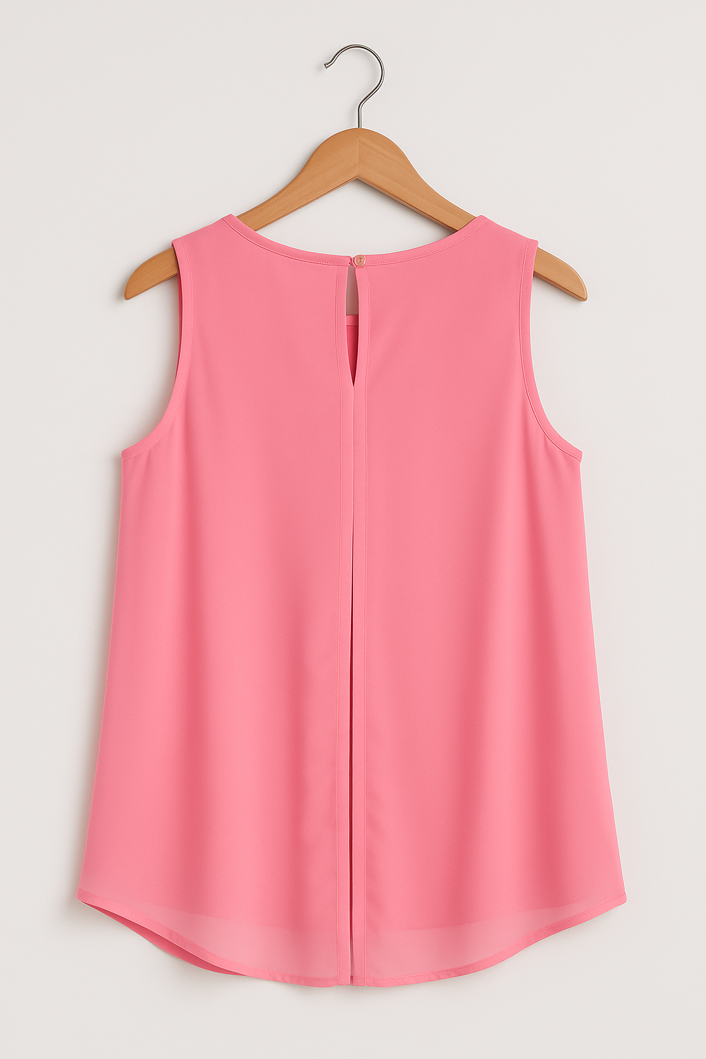 Blusa Sin Mangas Losan para Niña con Flores Aplicadas – Rosa