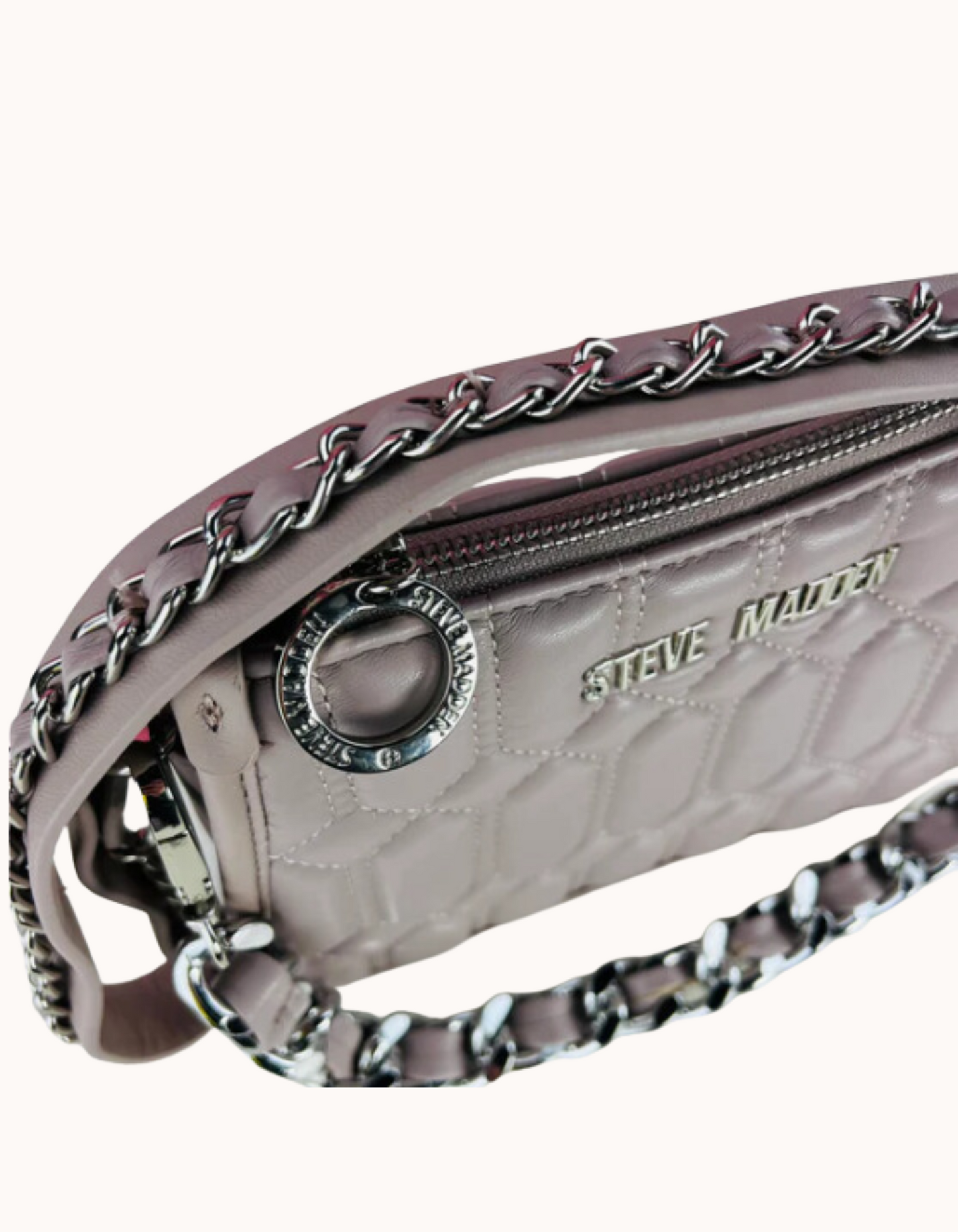 Cartera Steve Madden Crossbody palo de rosa