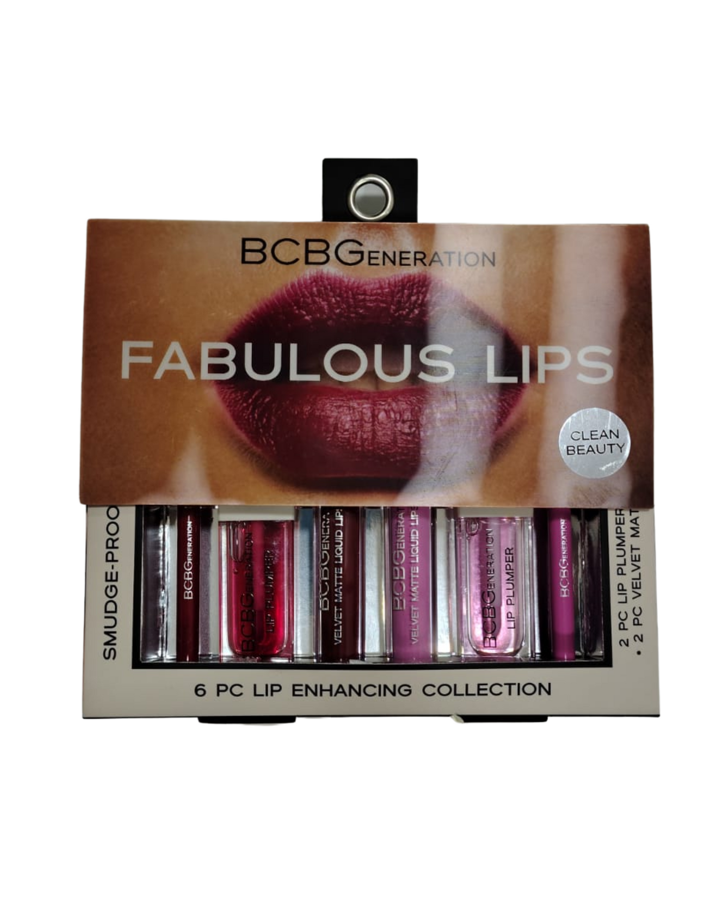 Set de Brillos y Labiales BCBGeneration Fabulous Lips – 6 Piezas | Gloss y Mate