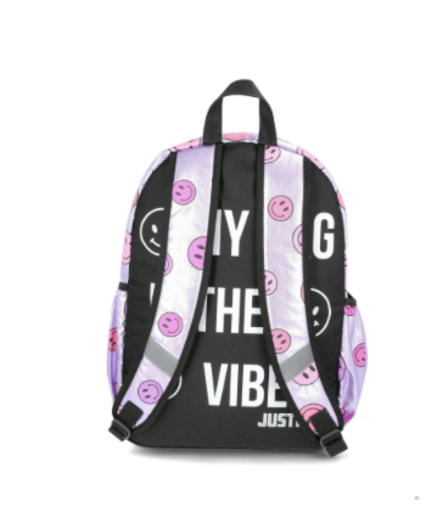 Morral Smile Justice Set con lonchera y Termo para jovencitas