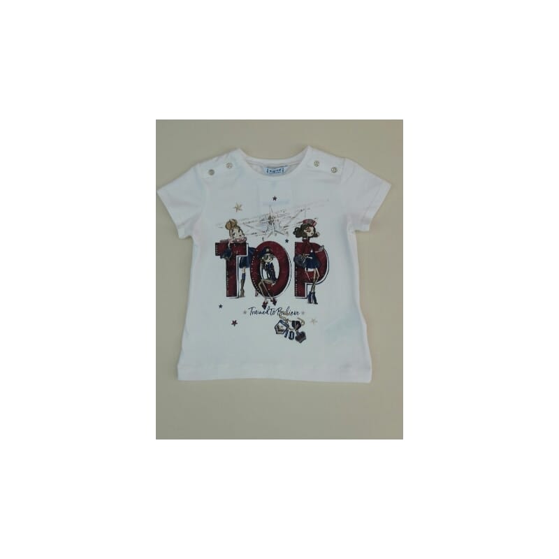 Conjunto niña Camiseta y jardinera marca Mayoral