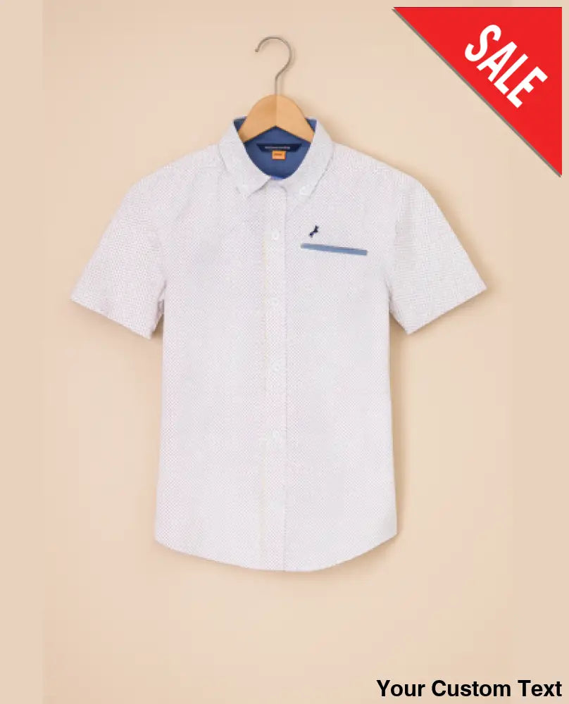 Camisa estampado rombos Tipo Casual para niño 6 Camisa