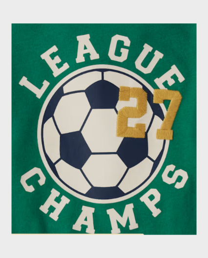 Camiseta estampada league champs para niños (Copia)