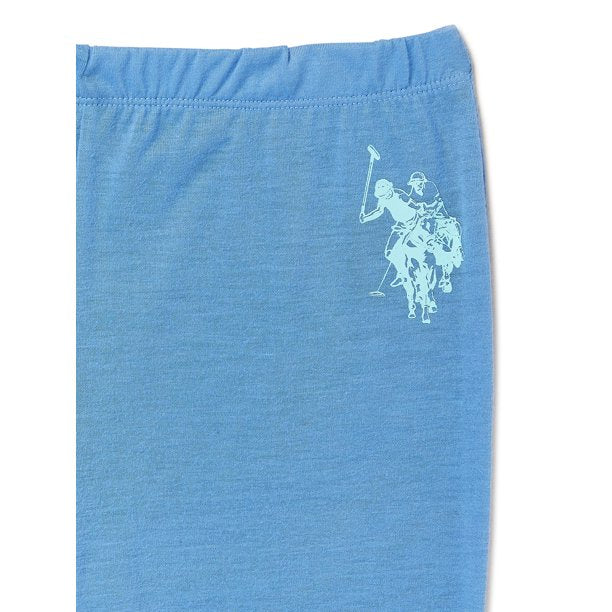 Set Pijama marca u.s Polo assn para niña