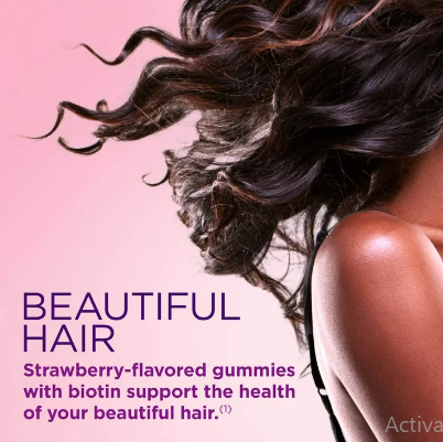 gomitas con HSN para mejorar el cabello la piel y las uñas