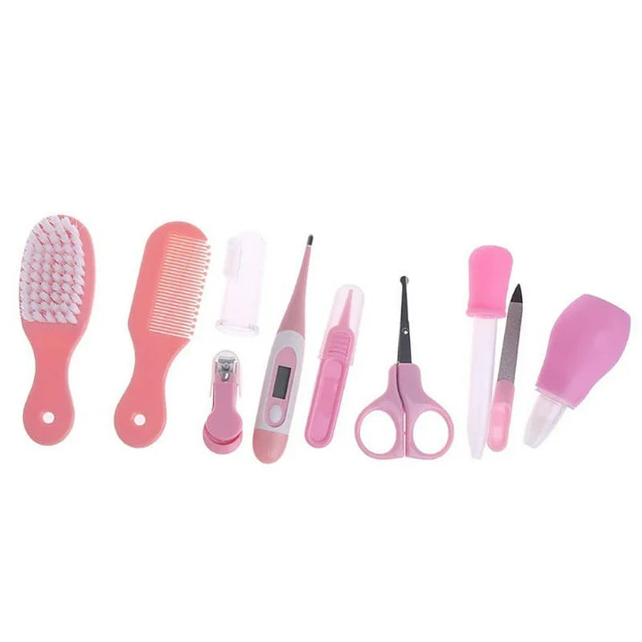 Kit aseo y cuidado del bebe de 10 piezas