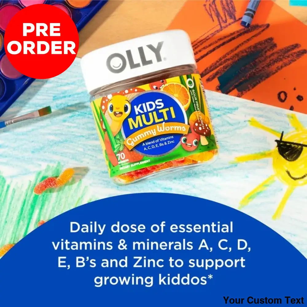 Multivitaminco Para Niños Marca Olly Suplementos Y Vitaminas