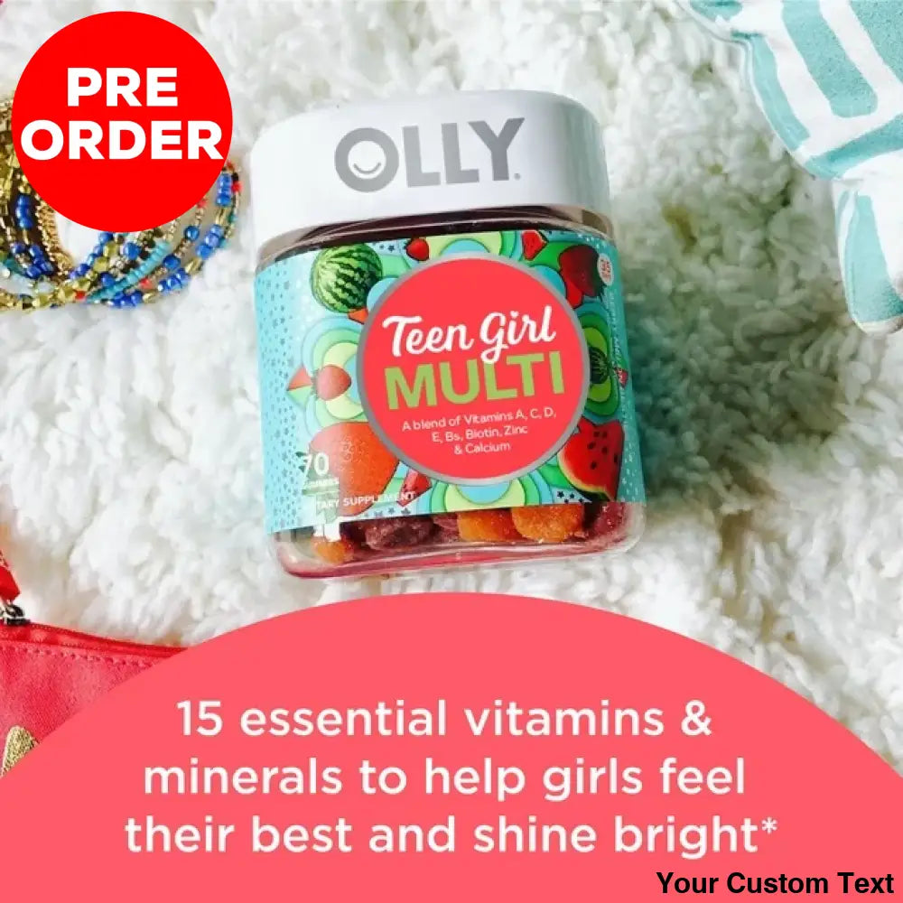 Multivitamínico En Gomitas Olly Teen Girl Suplementos Y Vitaminas