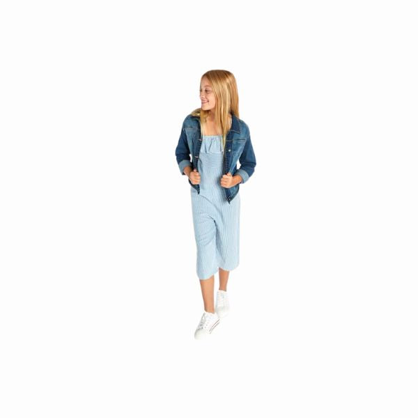 Enterizo niña estampado rayas marca Losan
