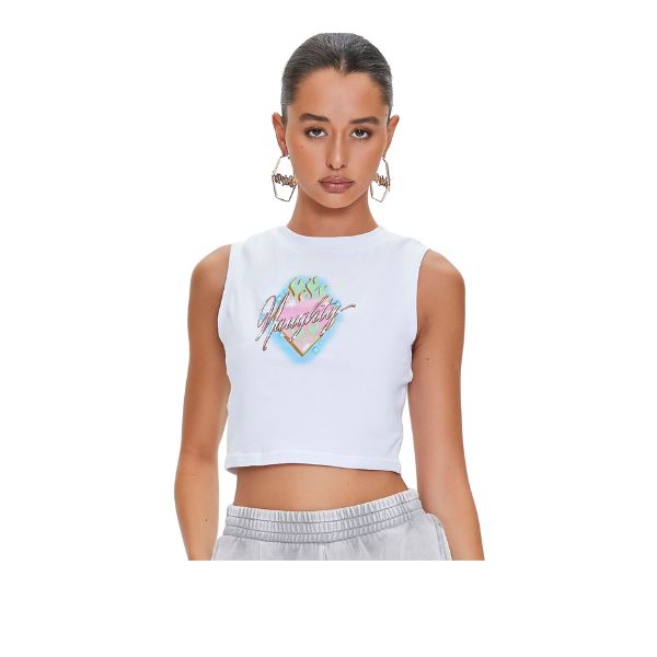 Crop Top Naughty Forever21