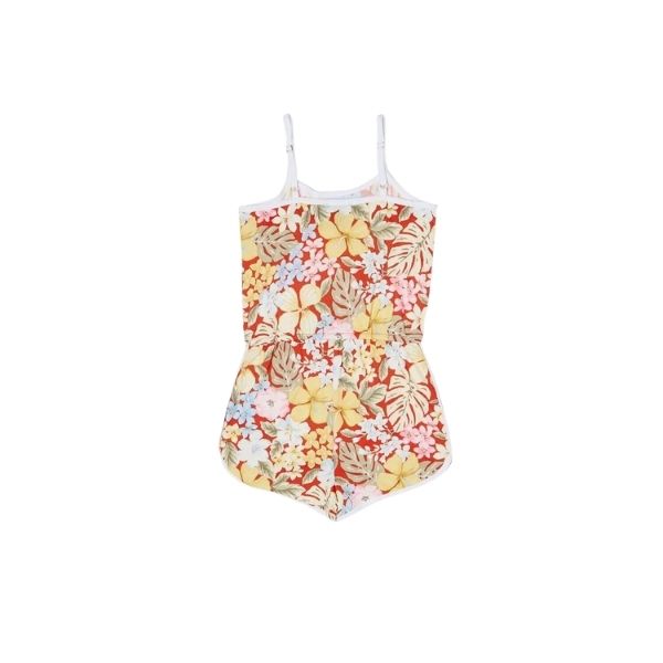 Enterizo de flores short