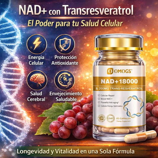 NAD+Transresveratrol: el suplemento que está revolucionando la salud celular