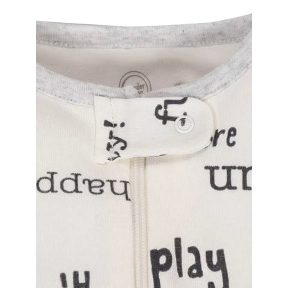 Pijama Unisex con ziper delantero sleep and play