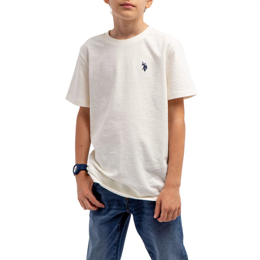 Camiseta para niño lisa marca u.s polo assn