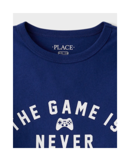 Buzo para niño estampado Gamer azul Childrens Place