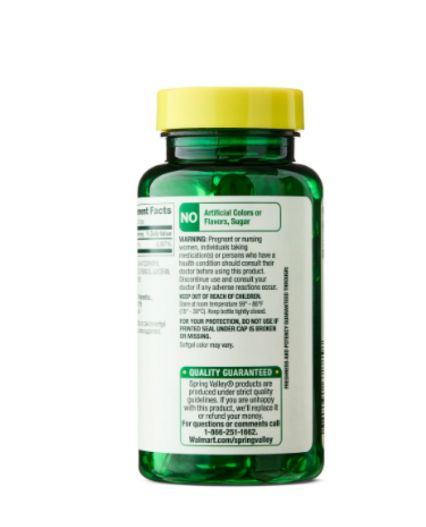 Vitamina E 670 mg ( 1000 IU) marca Spring Valley