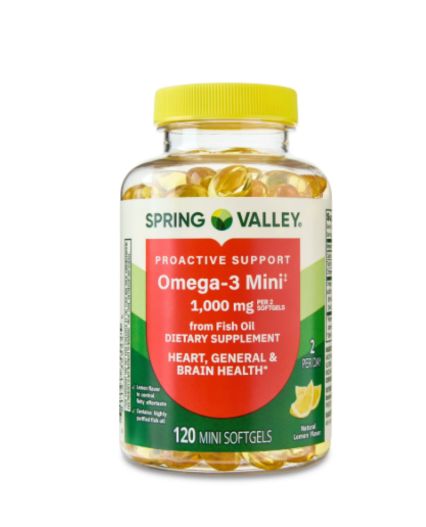 Omega 3 Mini de 1000 mg Spring valle