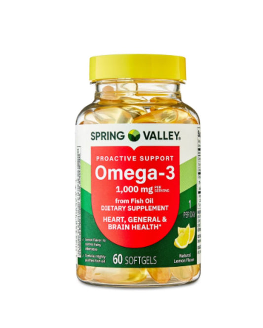Omega 3 de 1000 mg Spring Valley