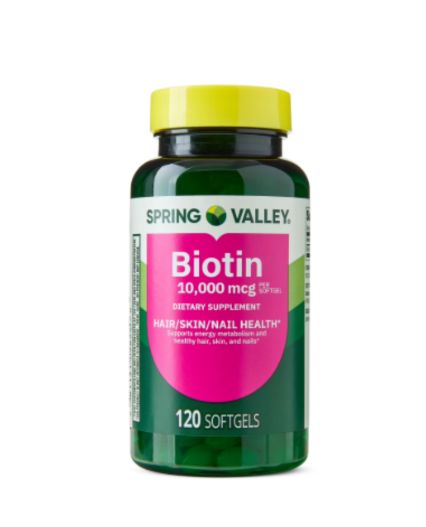 Biotina 10000 mcg Spirng valley 120 pastillas