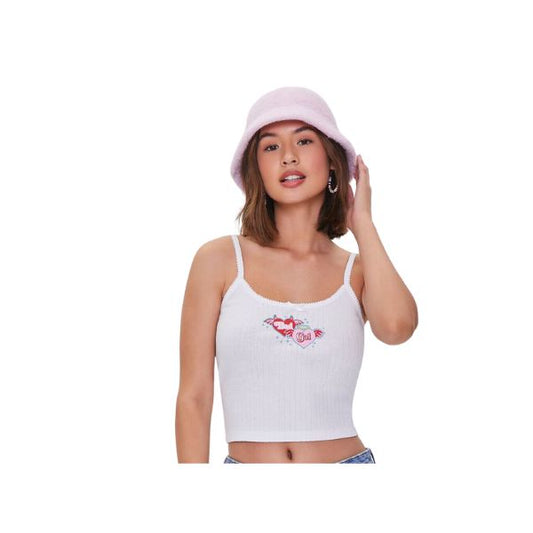 Camiseta tiras blanca marca Forever21