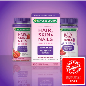 Advanced Hair, Skin, Nails Vitaminas en Gomitas x 90
