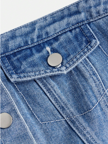 Top Indigo para Jovencitas straple
