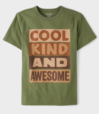 Camiseta estampada para niños marca Childrens Place