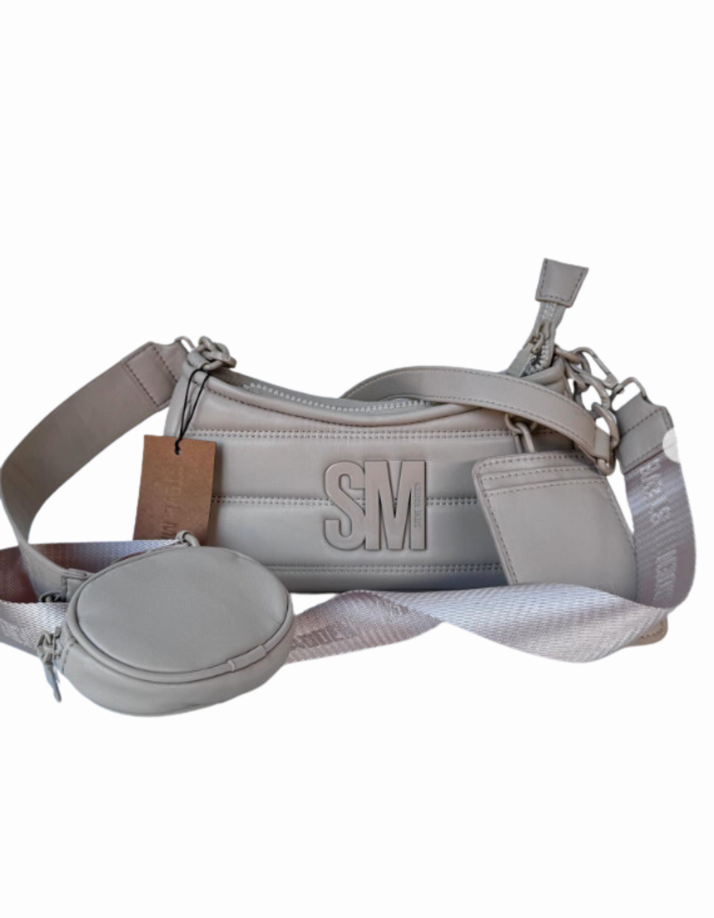 Cartera Crossbody Steve Madden Nude