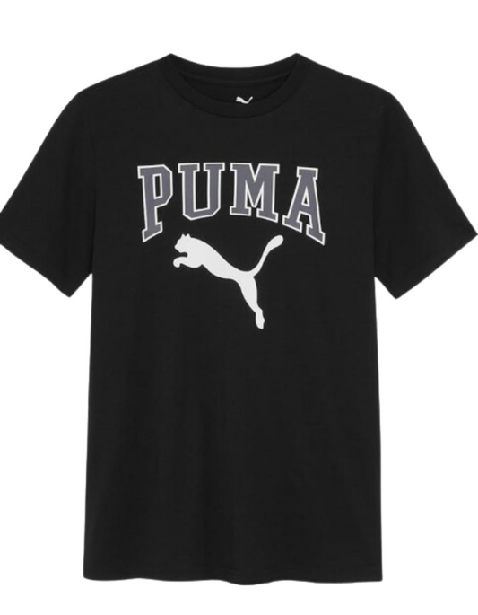 Camiseta marca Puma para niño color negro