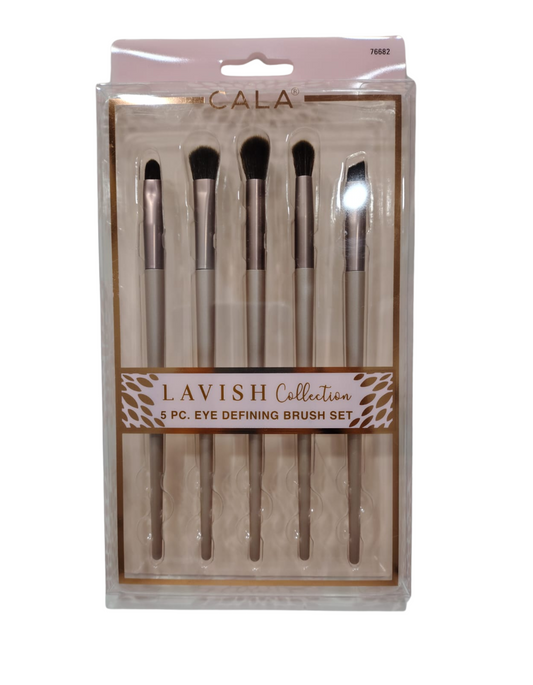 Set de Brochas para Ojos CALA Lavish Collection – 5 Piezas