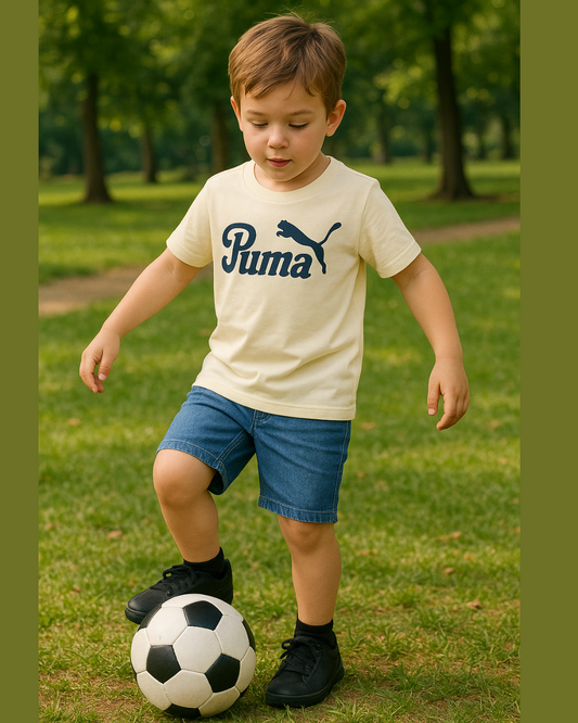Camiseta marca Puma para niño