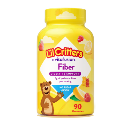 Líl Critters Gummies Fiber para favorecer la digestión  x 90 Gomitas