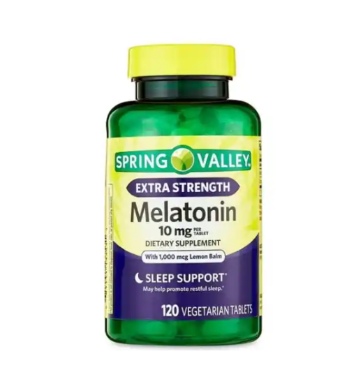 Melatonina 10 Mg marca Spring Valley x 120 pastillas