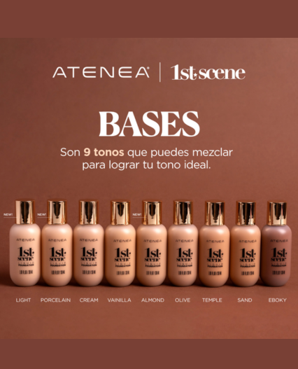 Base de Maquillaje Liquida 1ST Scene Atenea