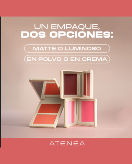 Rubor en Duo ALLURE Crema y polvo compacto Atenea