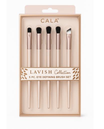 Set de Brochas para Ojos CALA Lavish Collection – 5 Piezas