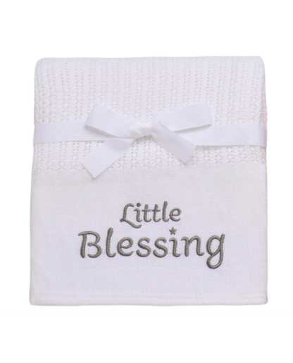 Sabanita de punto en Algodón para bebe con Bordado Unisex