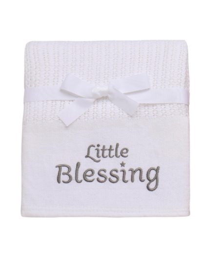 Sabanita de punto en Algodón para bebe con Bordado Unisex