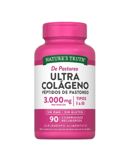 Colageno hidrolyzado + Vitamina C marca Nature´s Truth