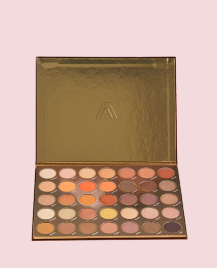 Paleta de sombras 35 tonos A-temporal  Makeup Expert Atenea
