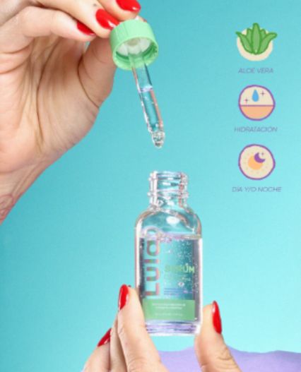 Sérum facial con Aloe Vera