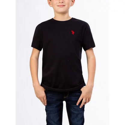 Camiseta para niño negra marca U.S polo Assn