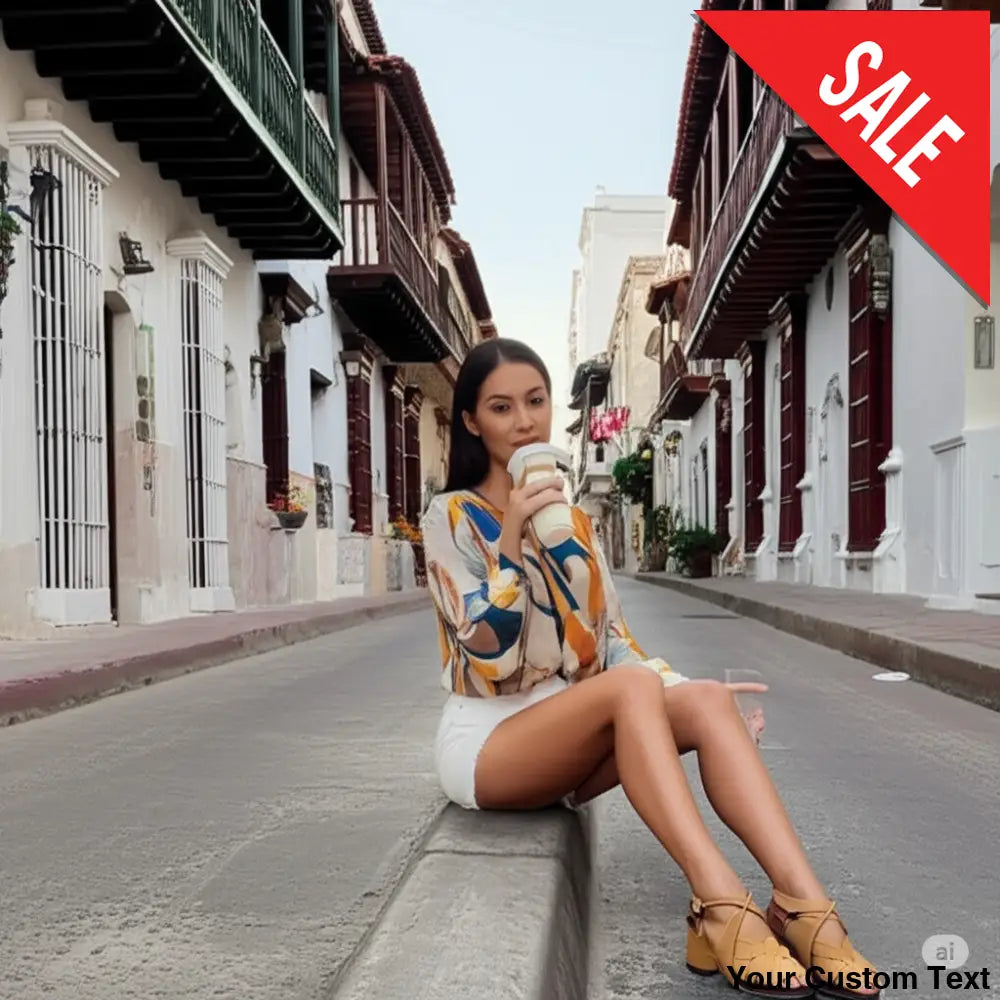 Blusa de manga larga con botón único de moda para mujer Camisa