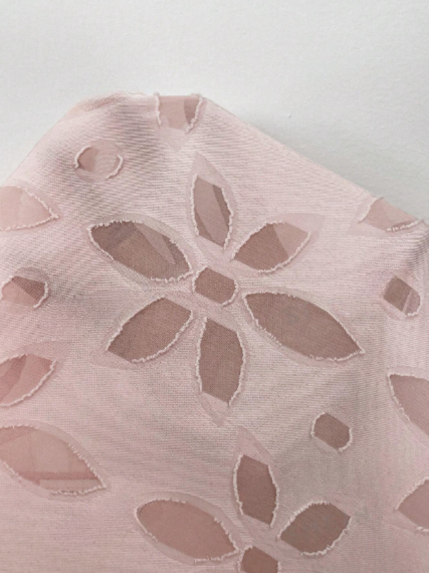 Blusa sin mangas cuello en V en gaza flores para mujer