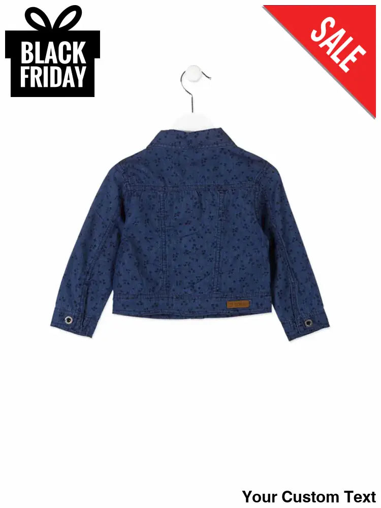 Camisa Manga Larga Estampada Para Niña Indigo