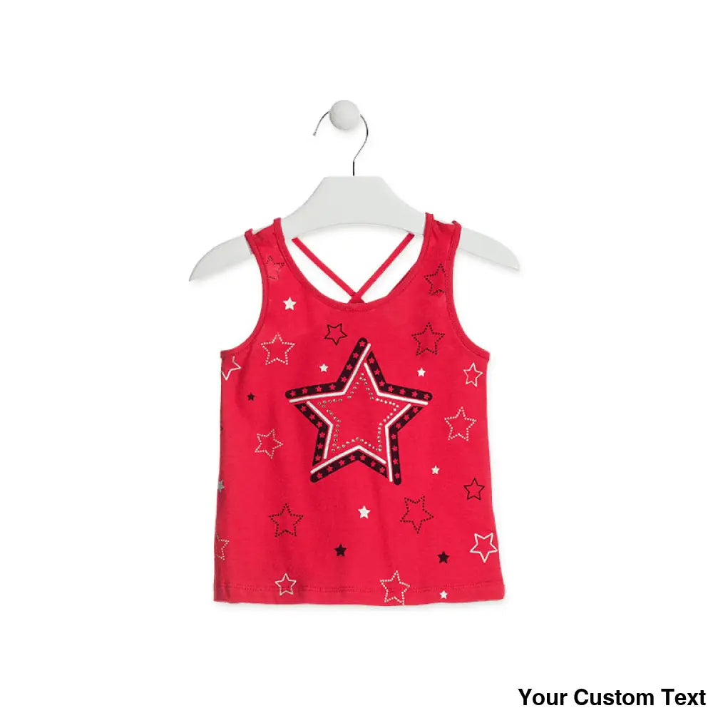 Camiseta Niña Estampado Estrellas Losan Blusa