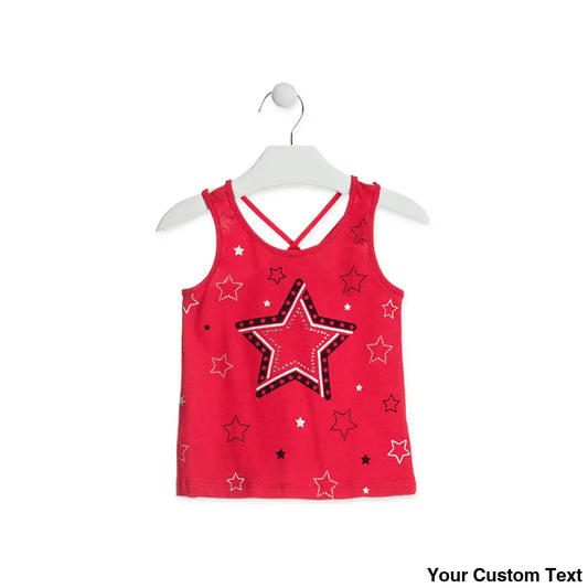 Camiseta Niña Estampado Estrellas Losan Blusa